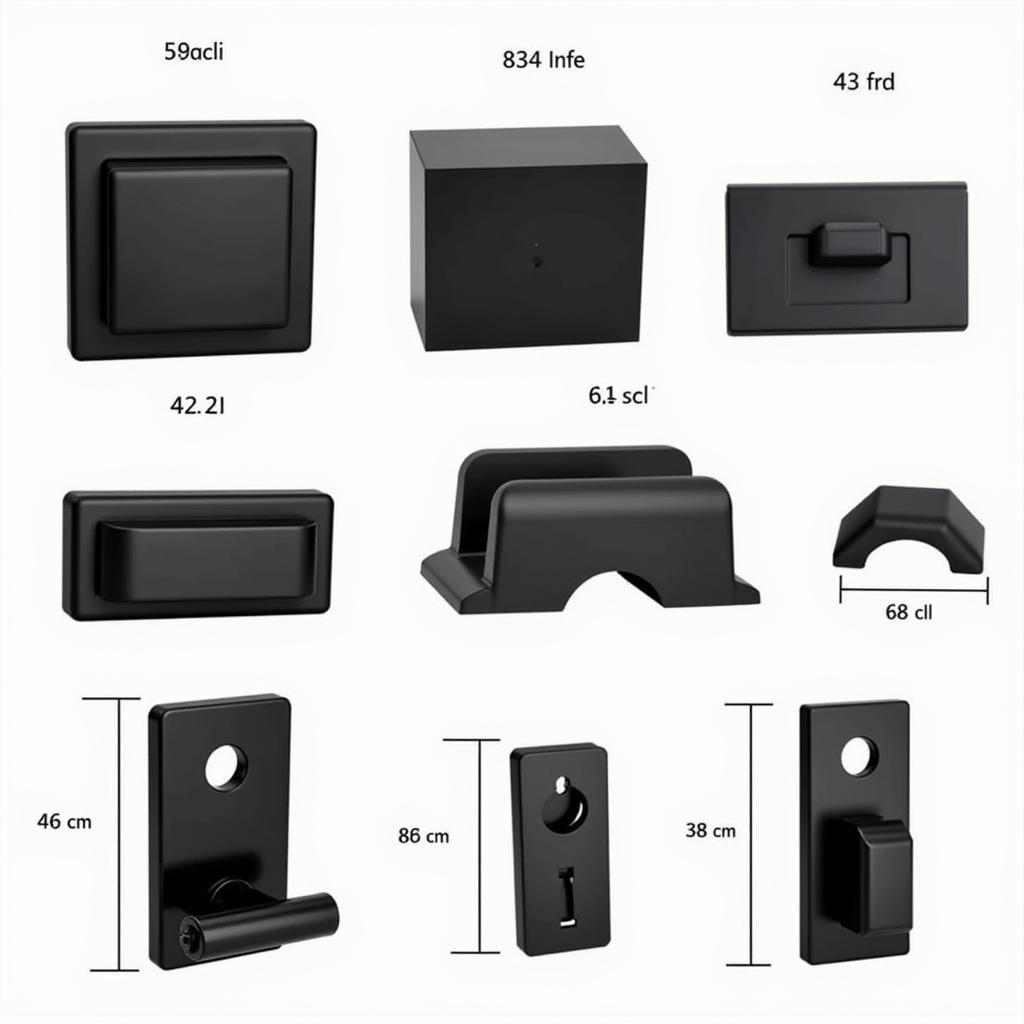 Black Kick Plates: Different Styles and Sizes