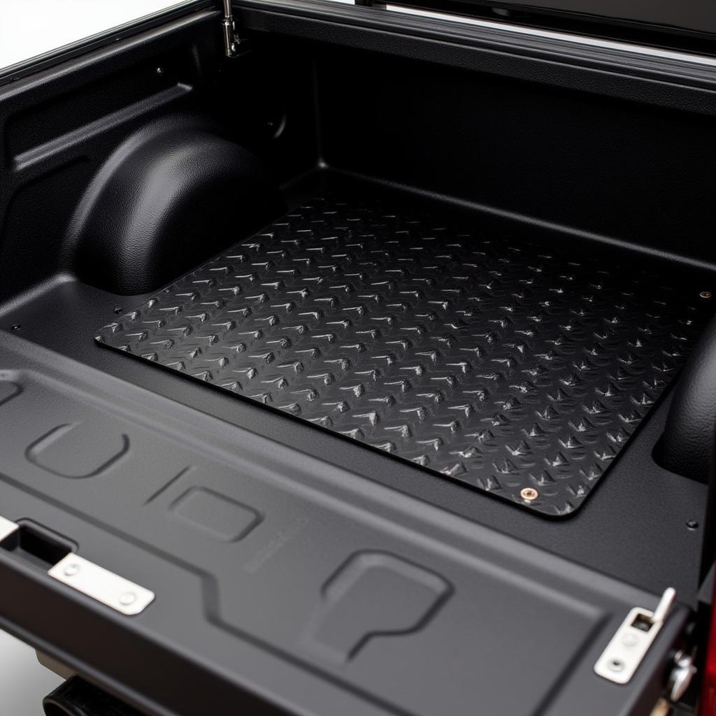 Black Plastic Diamond Plate Toolbox Liner