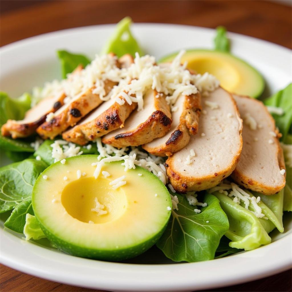 Blue Jay Cafe's Grilled Chicken Caesar Salad