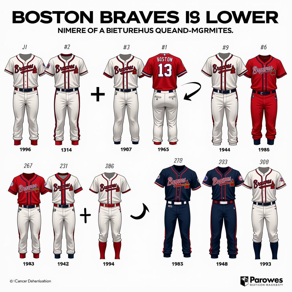 Boston Braves Jersey History Throughout the Years