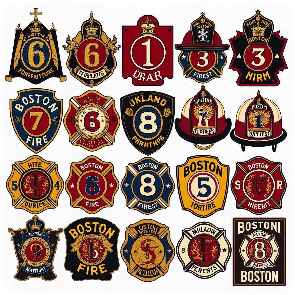 Boston Fire Helmet Shields: Understanding Company Numbers