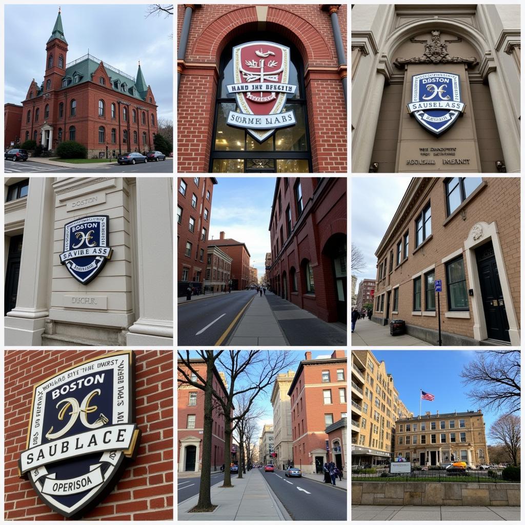 Boston Shield on City Landmarks