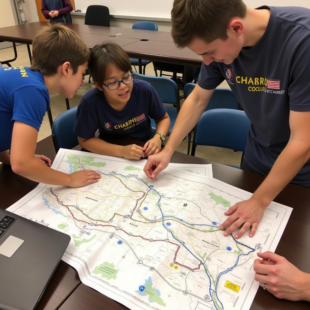 Bourbon Chase Map: Pre-Race Route Planning and Team Logistics