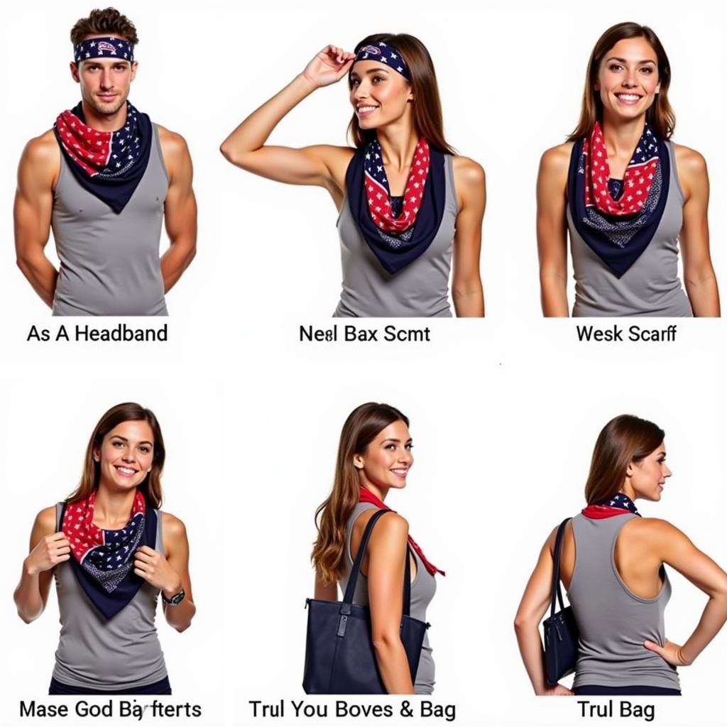 Different Ways to Wear a Braves Bandana