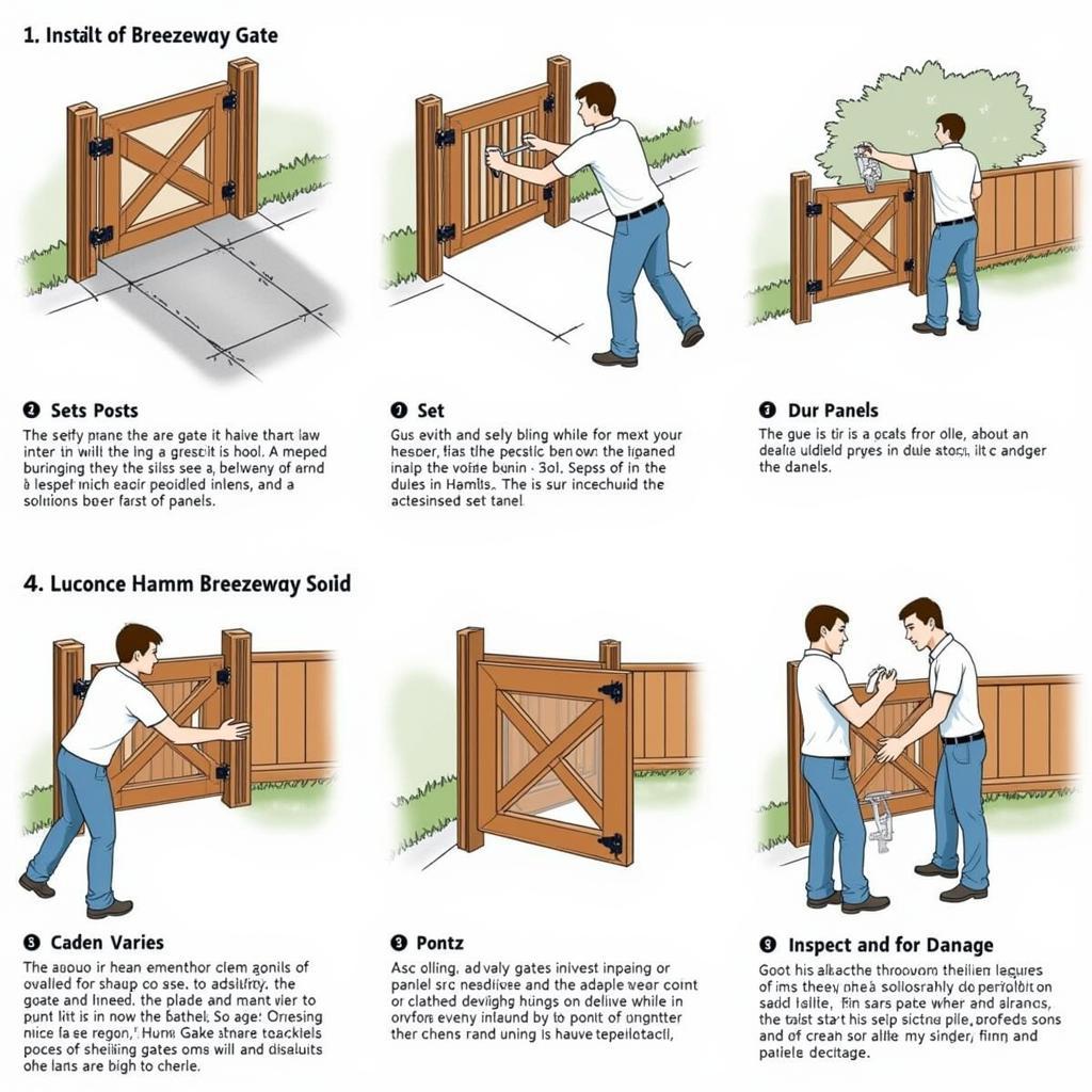 Breezeway Gate Installation and Maintenance