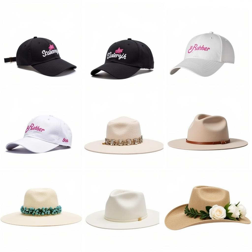 Bride Tribe Hat Styles