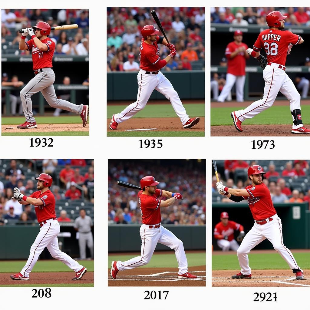 Bryce Harper Swing Evolution