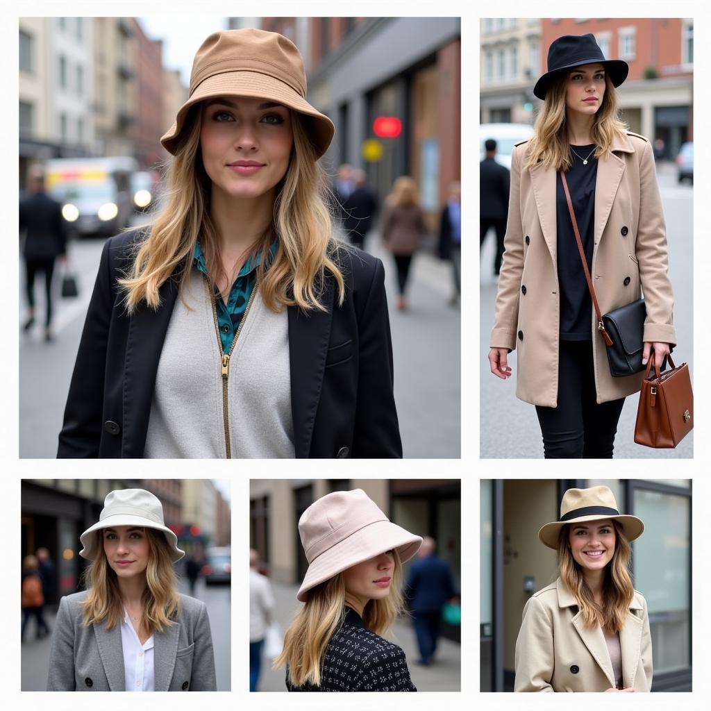 Street Style Bucket Hat Fashion