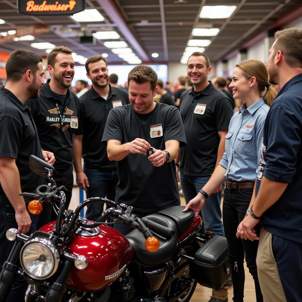 Budweiser Harley-Davidson Giveaway Winner