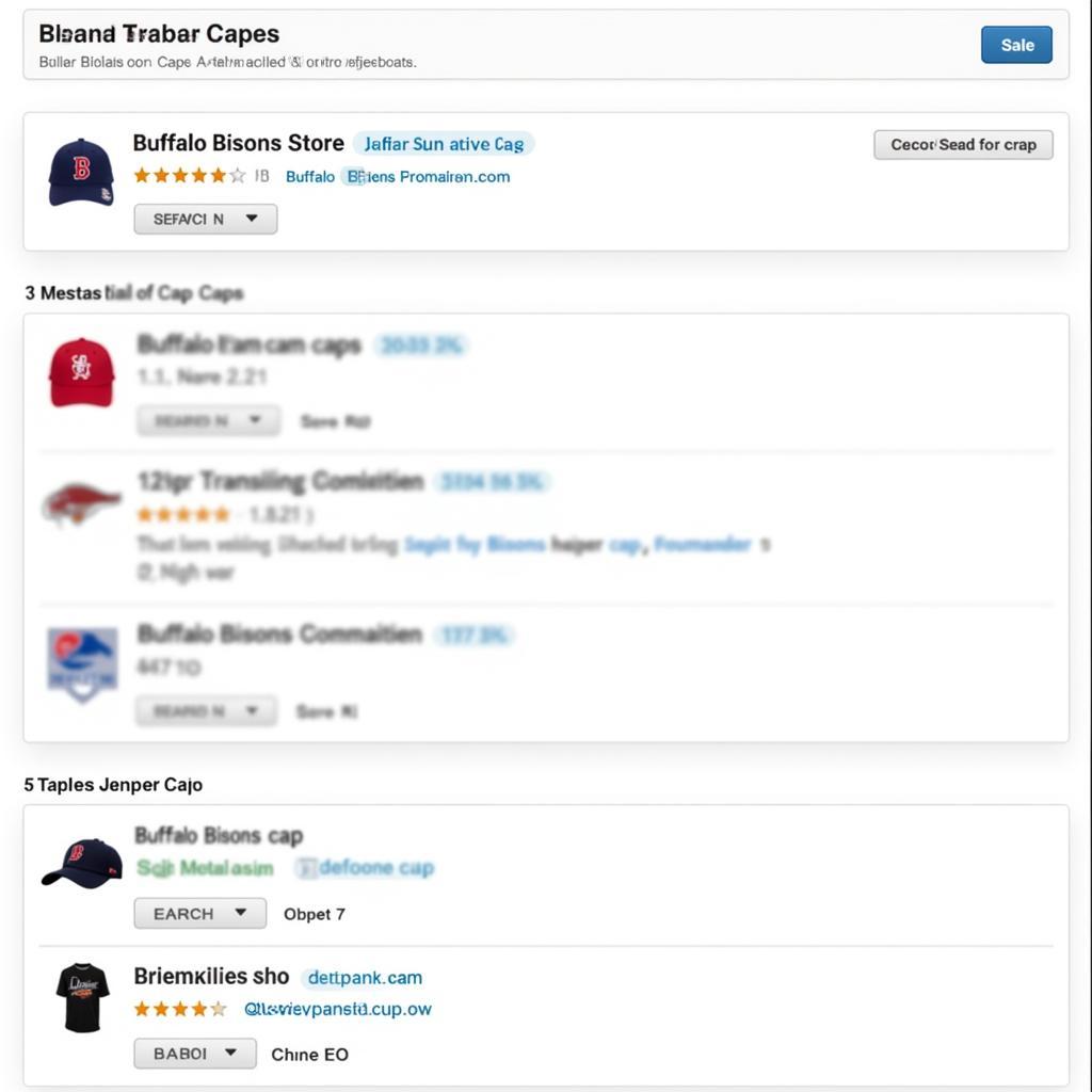 Online Retailers for Buffalo Bisons Caps