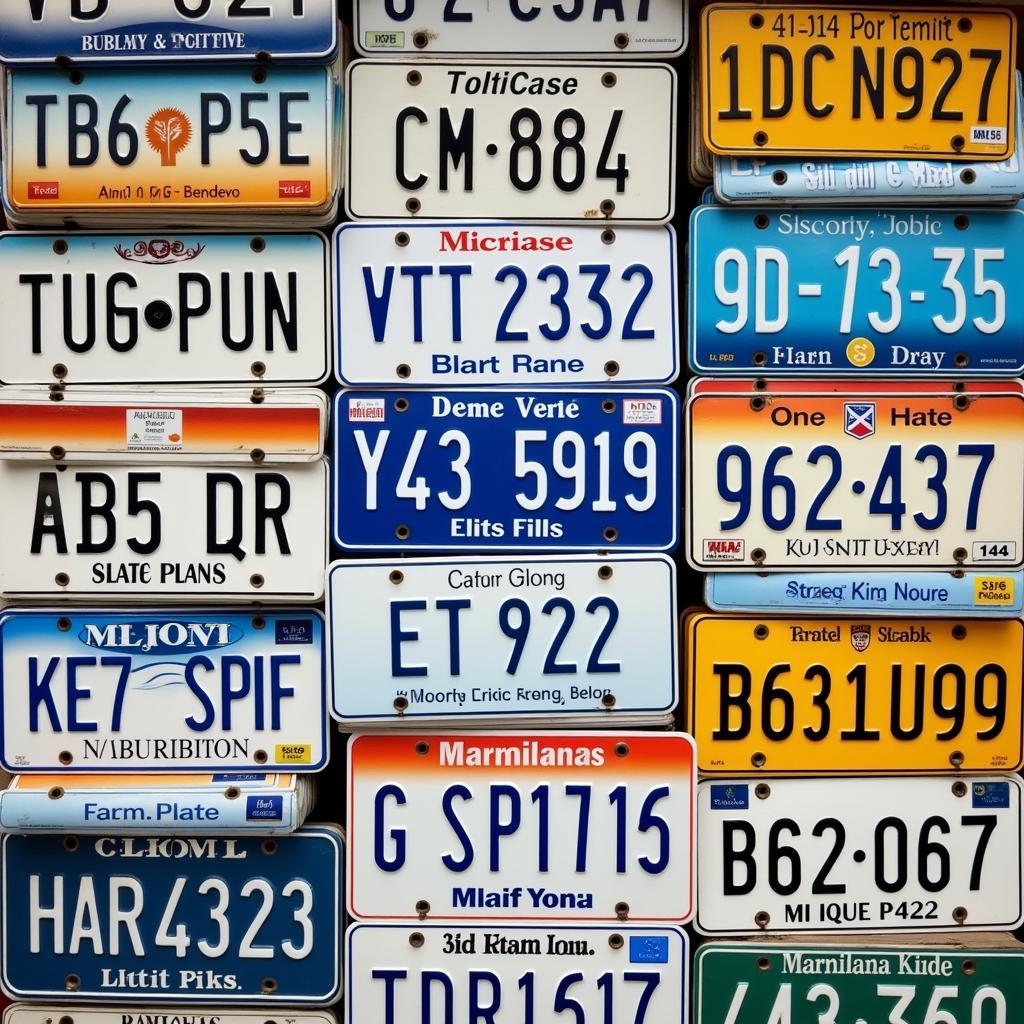 Bulk License Plates for Fleet Management