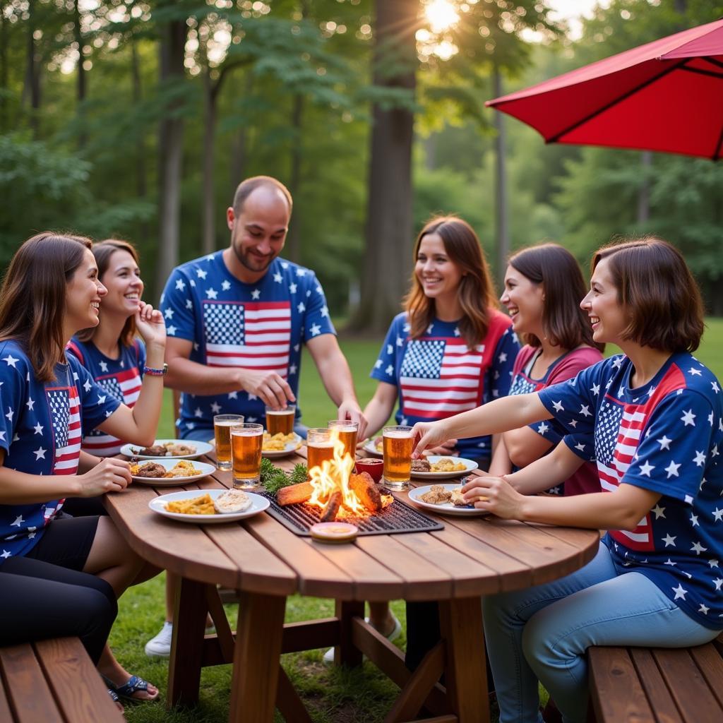 Busch Light American Flag Shirt and its Cultural Impact