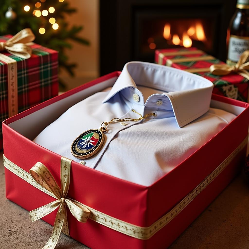 Busch Light Dress Shirt Gift Wrapping