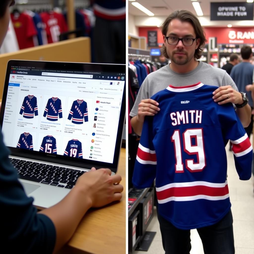 Buying a Josh Smith Rangers Jersey: Online vs. Offline Retailers