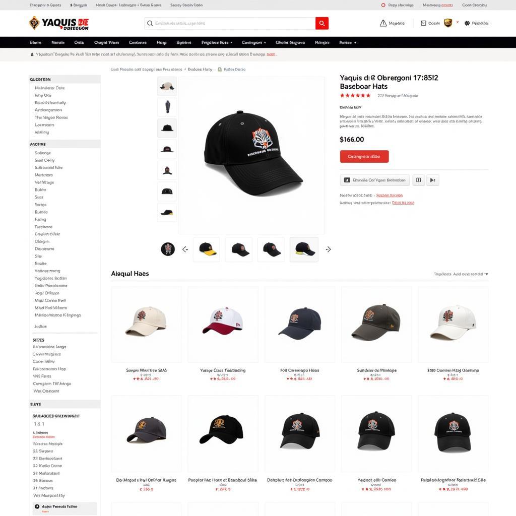 Buying a Yaquis de Obregón Baseball Hat Online