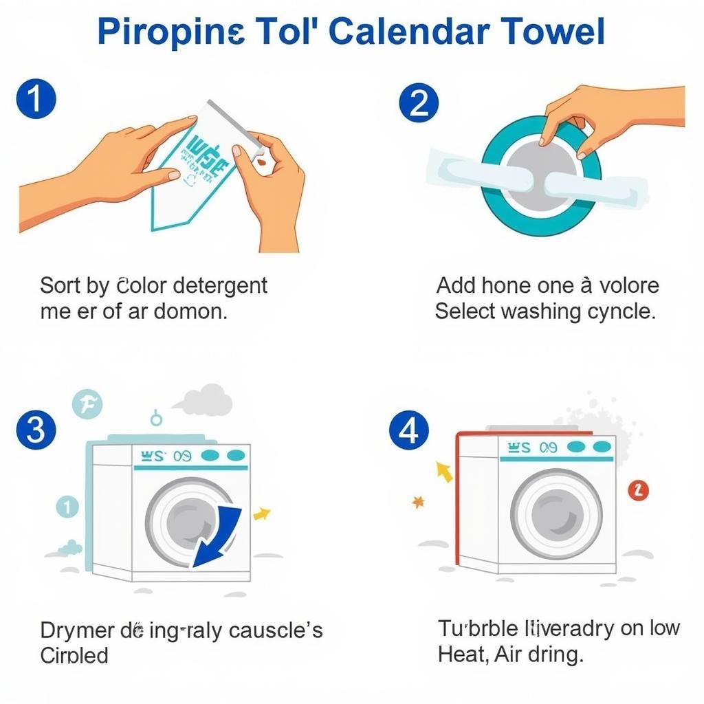 How to Care for Your Calendar Towel