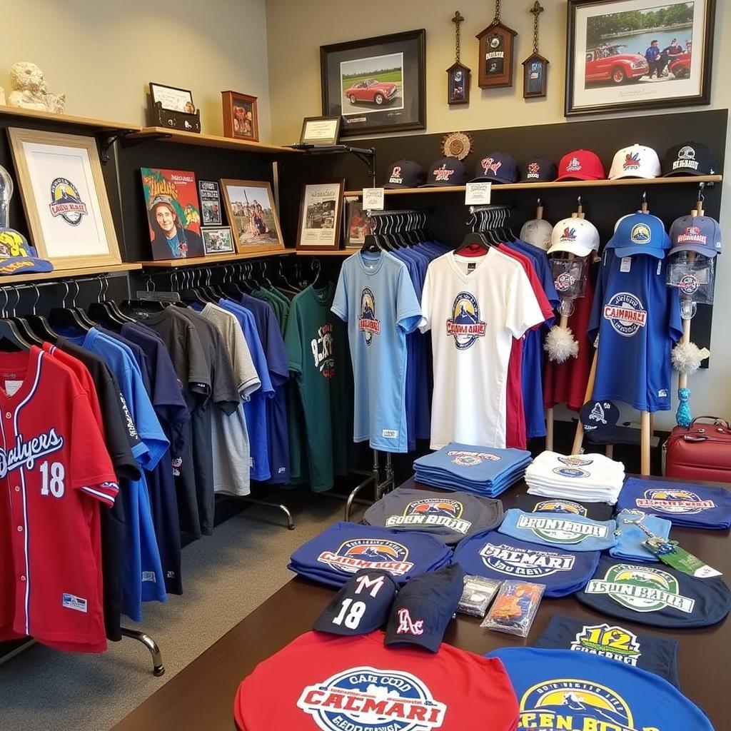 Cape Cod Baseball League Merchandise Display