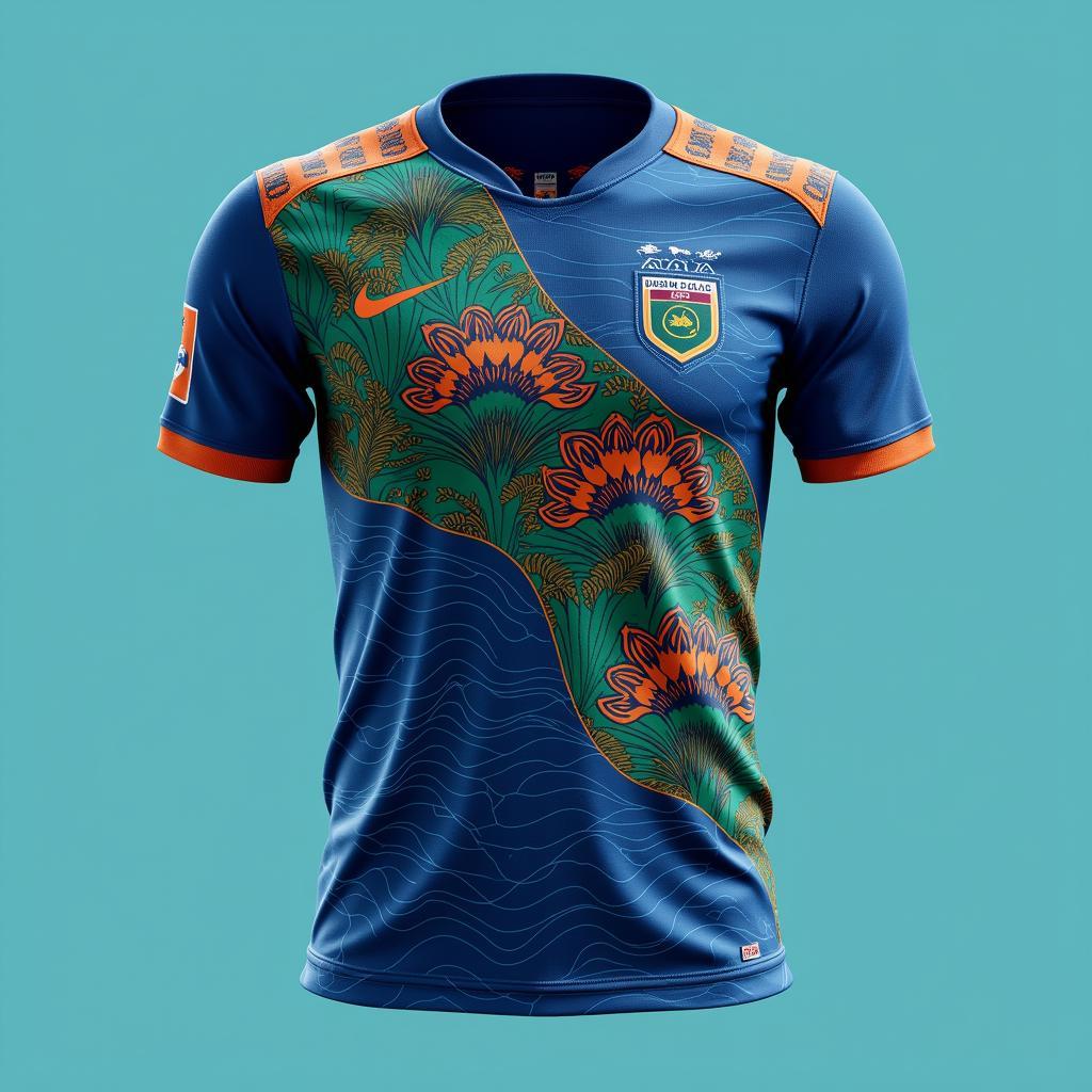 Cape Verde Jersey with Cultural Motifs