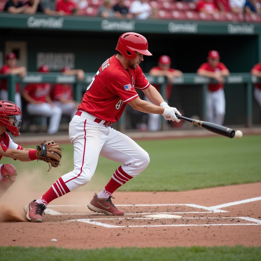 Intense Gameplay at the Cardinal Classic Baseball Tournament