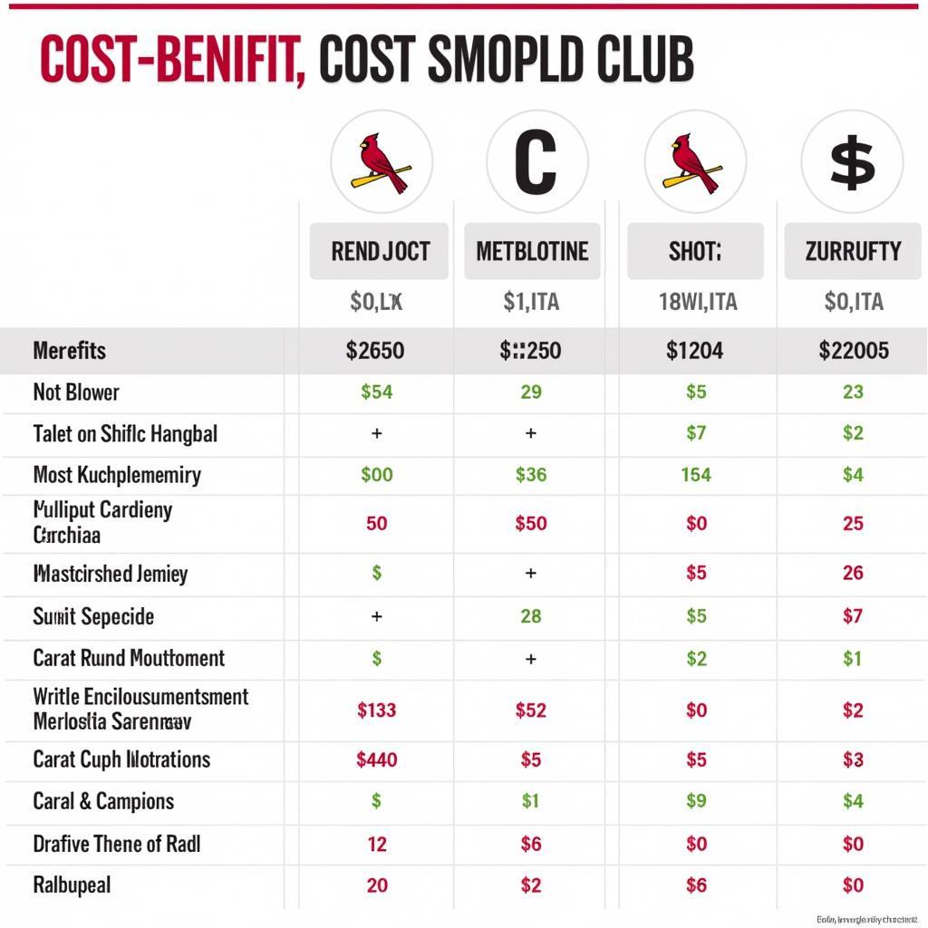 Cardinal Club Membership Cost-Benefit Analysis