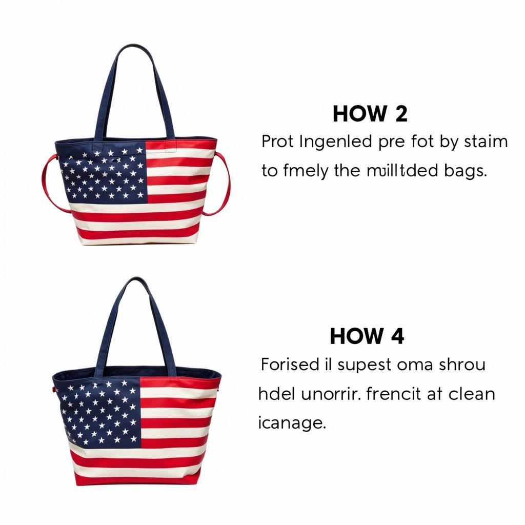 Tips for Cleaning and Maintaining Your Patriotic Tote Bag