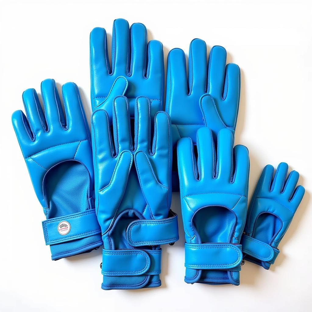 Carolina Blue Batting Gloves in Different Sizes