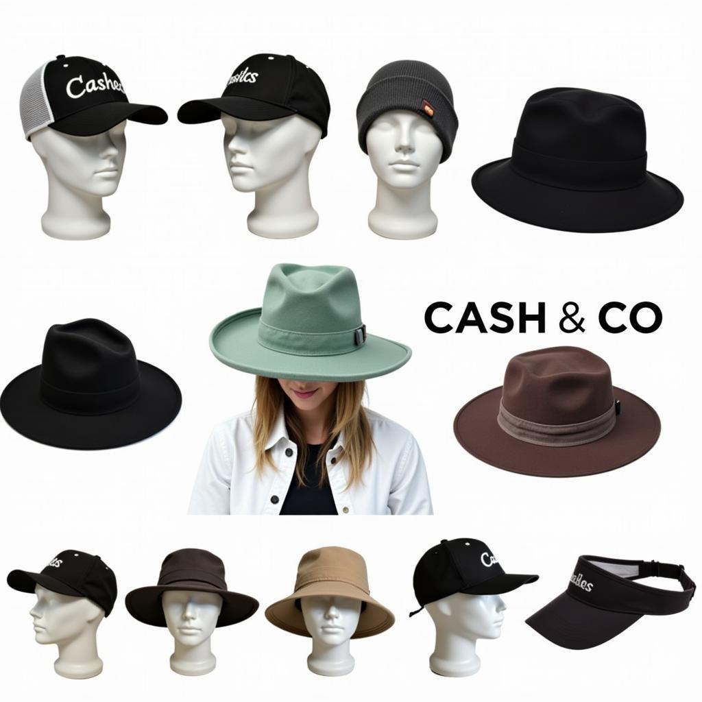 Various Cash & Co Hat Styles