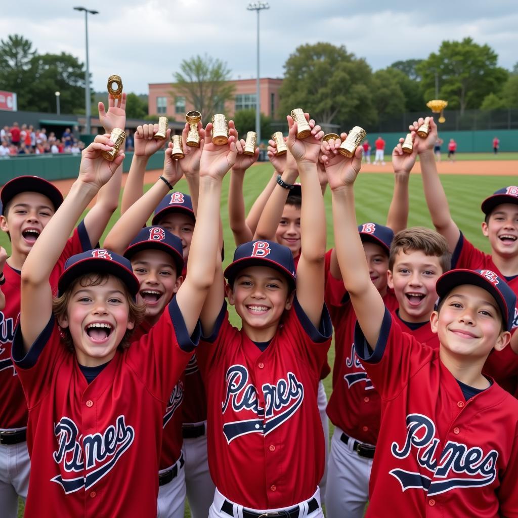 Celebrating Youth Baseball Championship