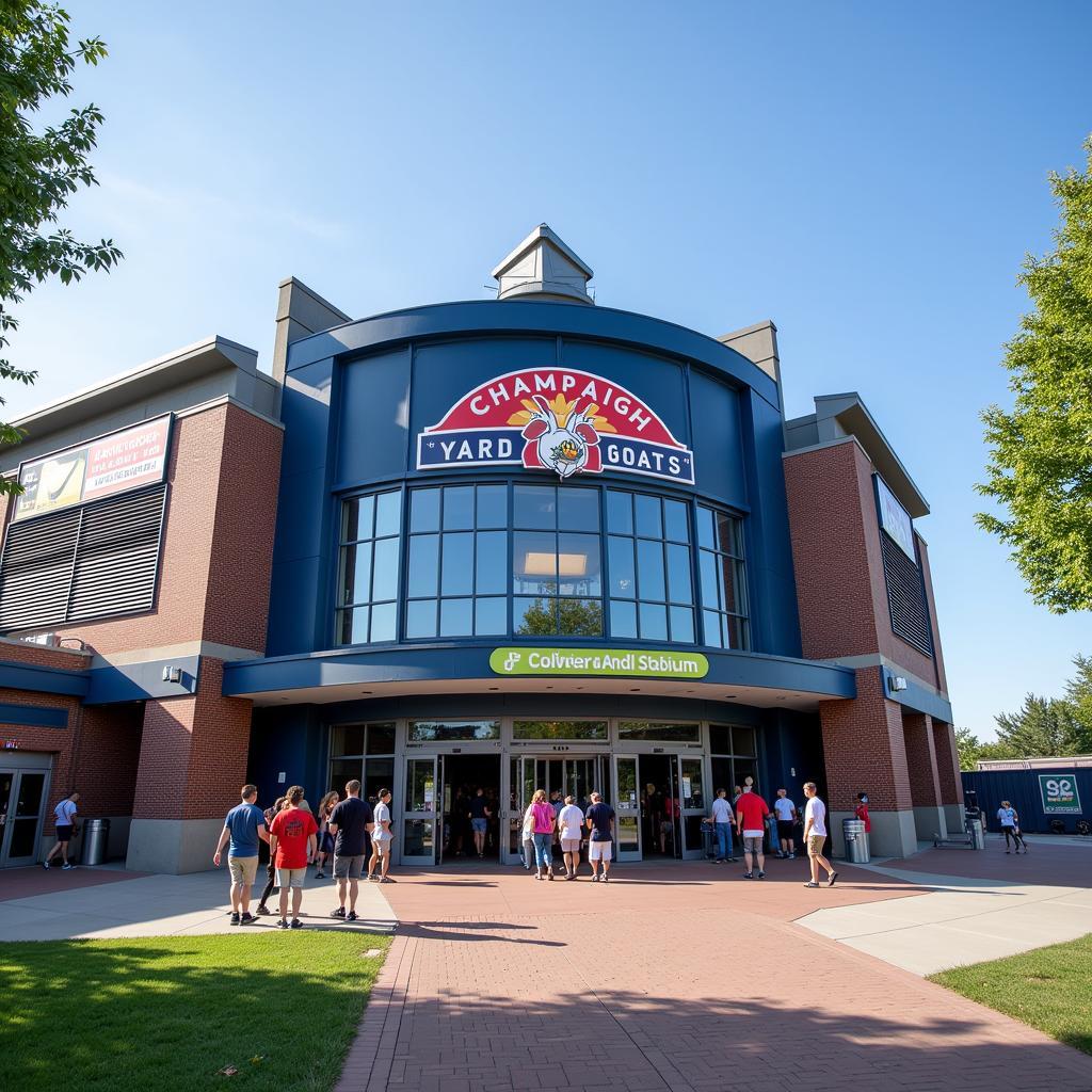 Champaign Yard Goats Stadium Exterior