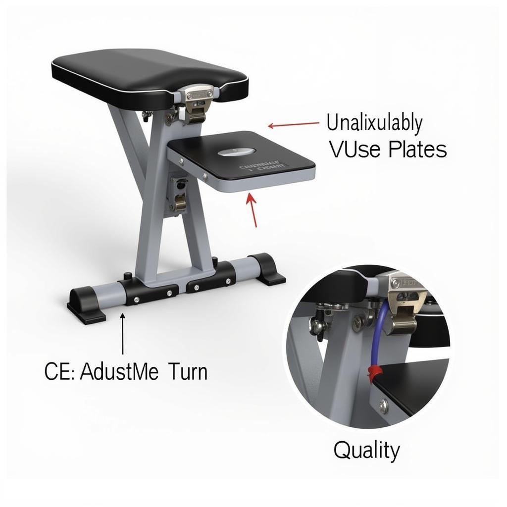 Champion Sports Olympic Starting Block with Adjustable Footplates