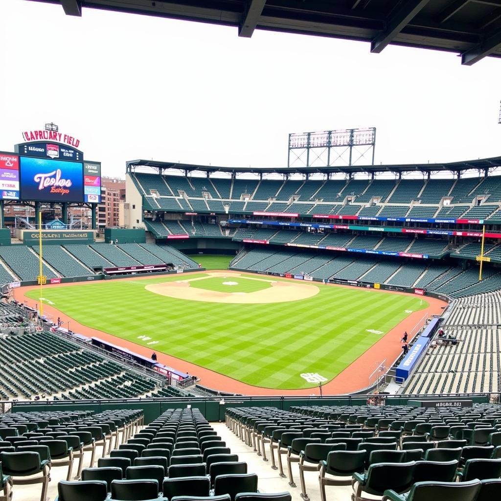 Charles Schwab Field Lower Box Seating Chart with Seat Numbers