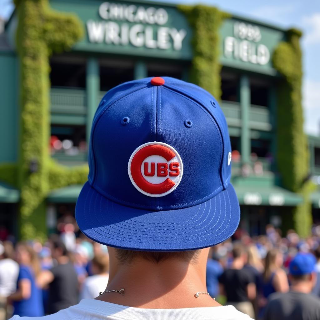 Chicago Cubs 1969 Hat at Wrigley Field