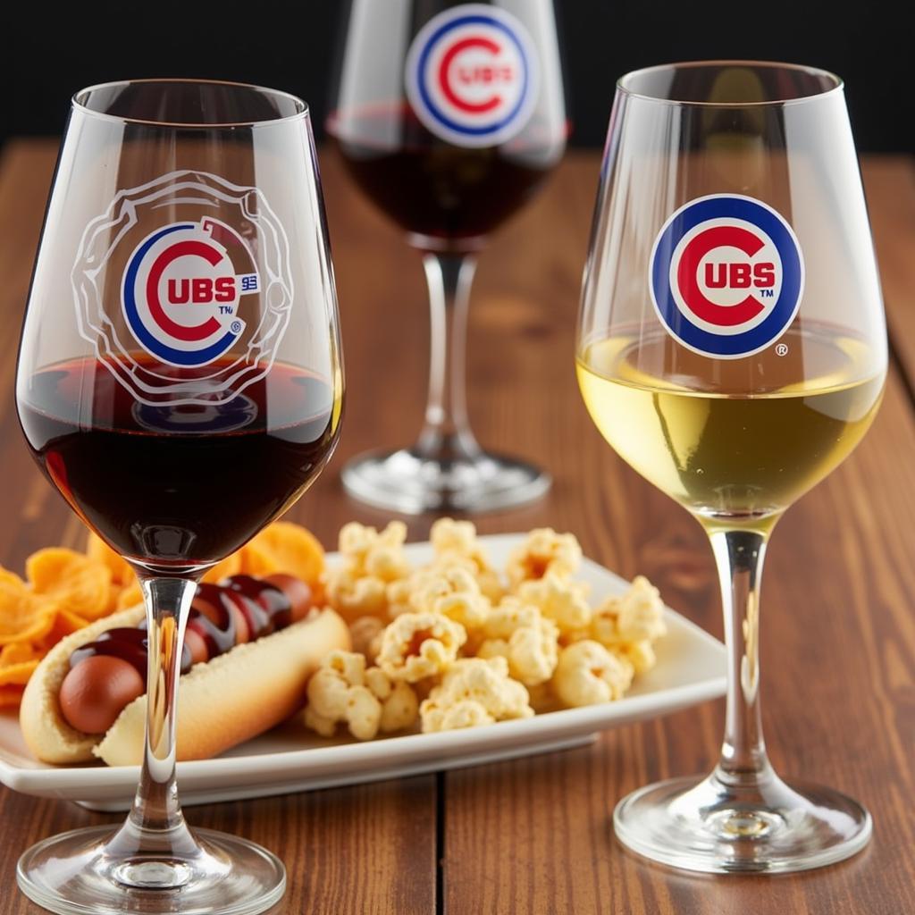 Chicago Cubs Wine and Snacks Pairing