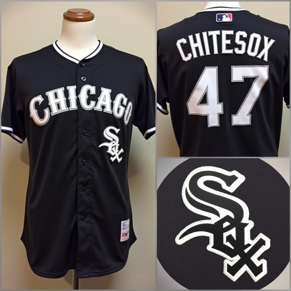 Chicago White Sox Custom Jersey Finished Product