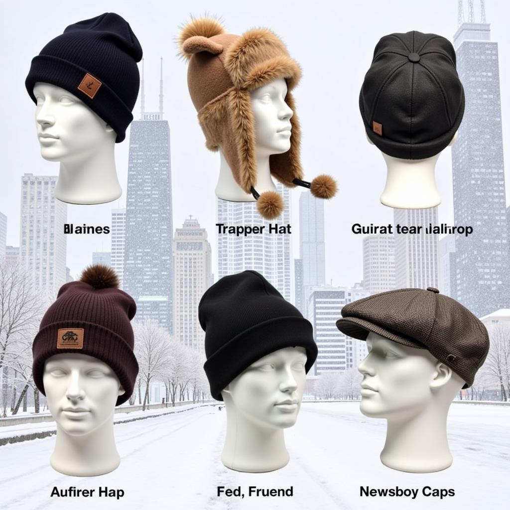 Different Chicago Winter Hat Styles