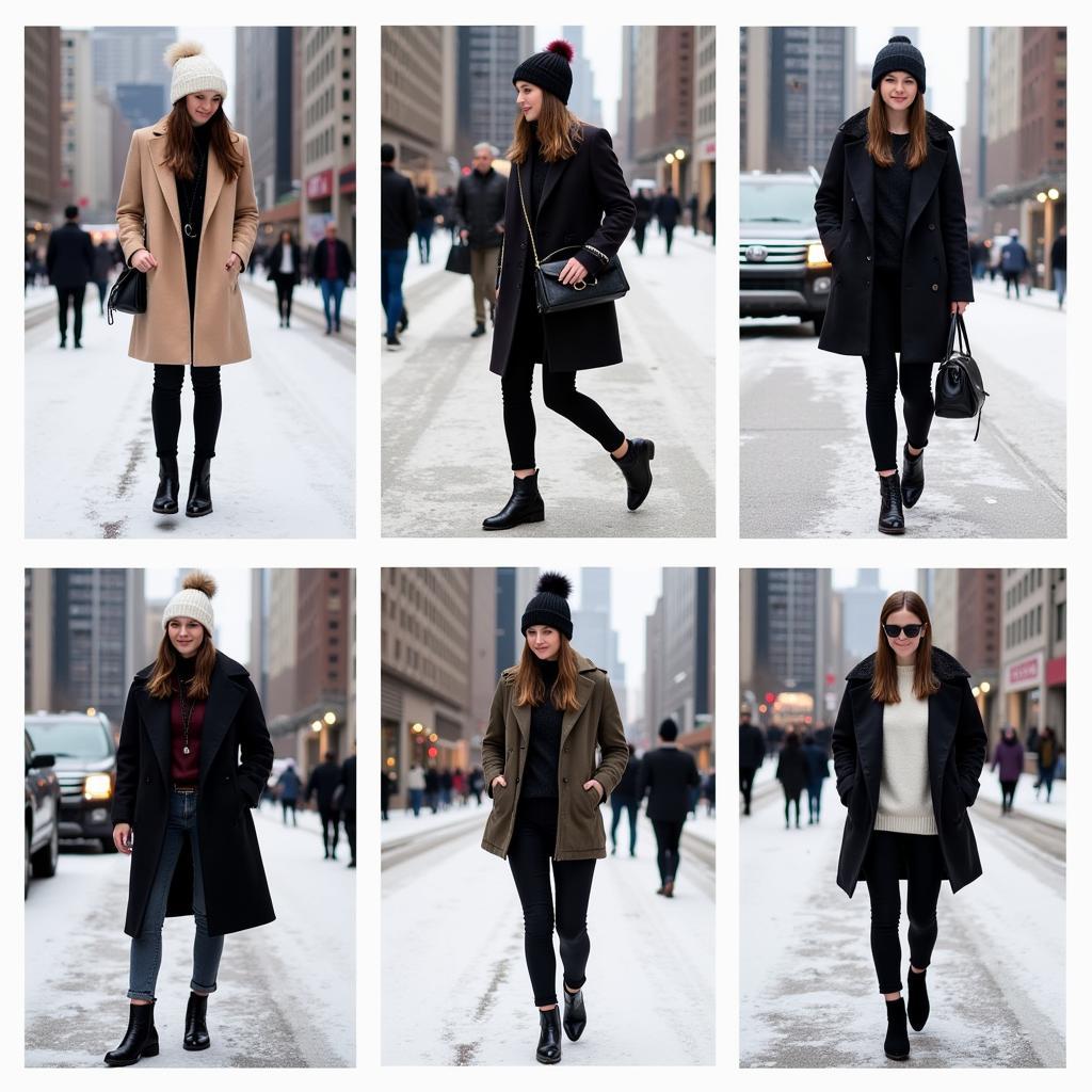 Chicago Winter Street Style with Hats