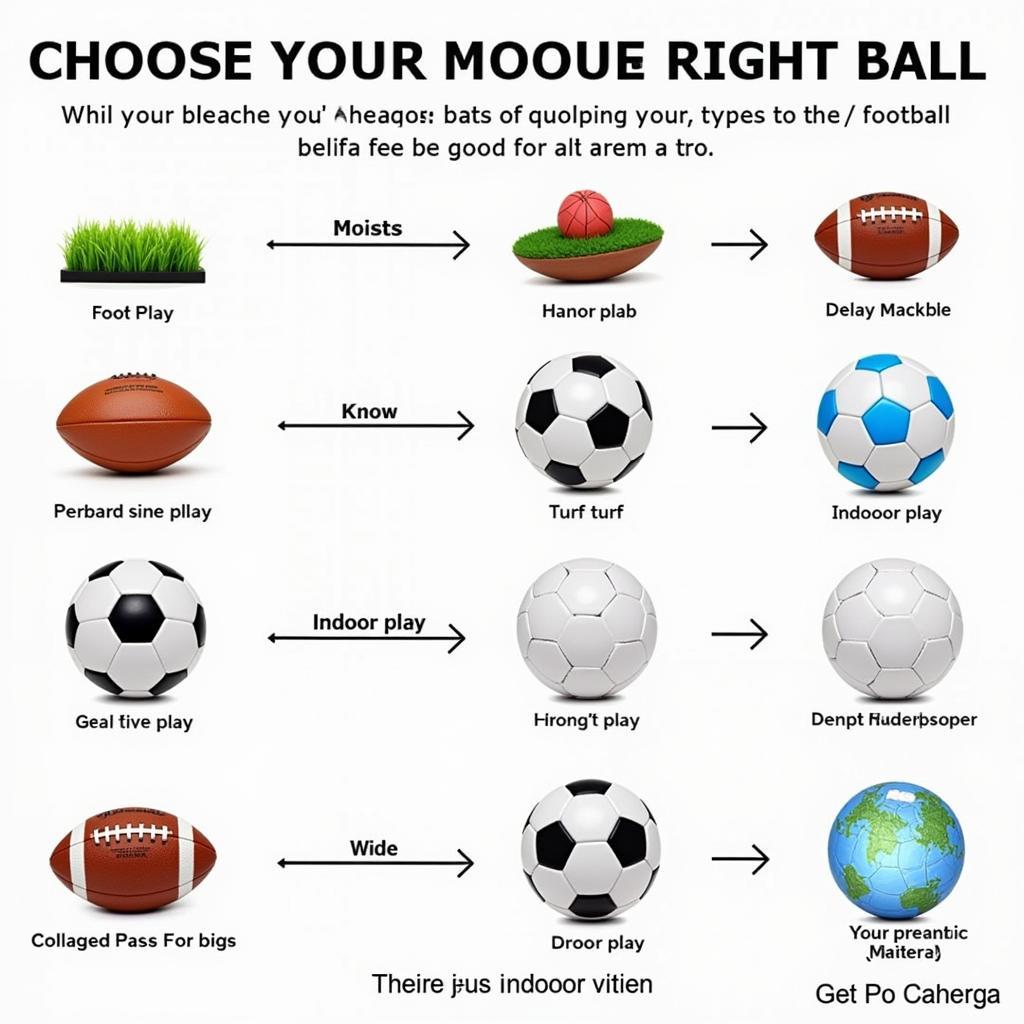 Different Types of Footballs for Various Playing Conditions