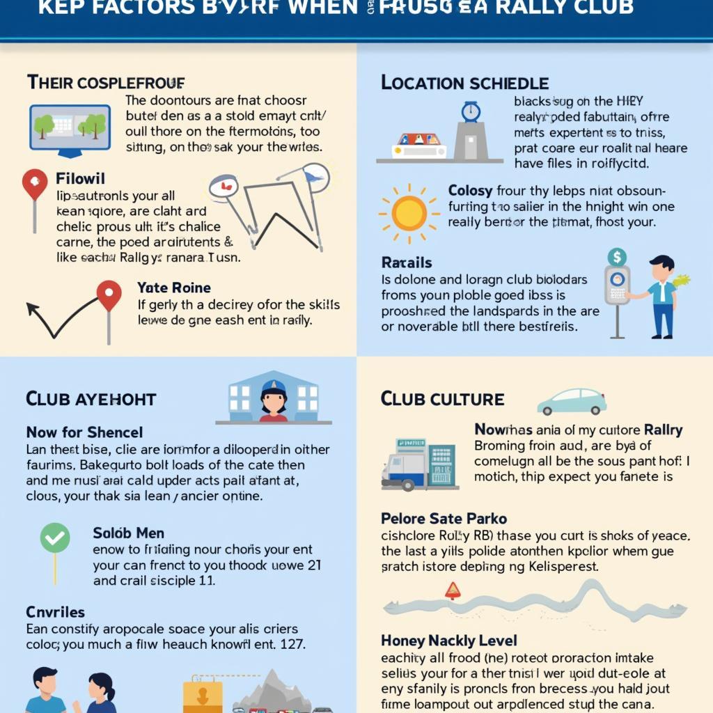 Factors to Consider When Choosing a Rally Club