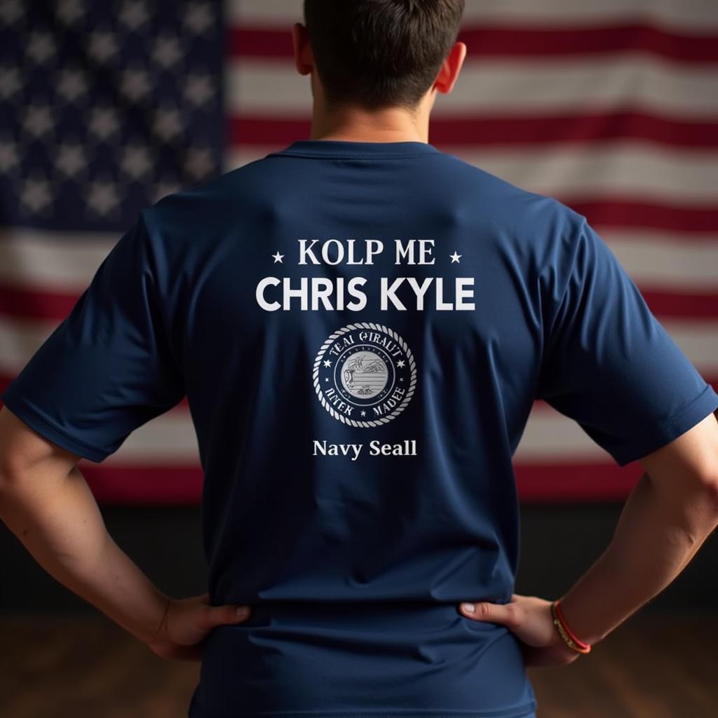 Navy SEAL Tribute T-shirt honoring Chris Kyle