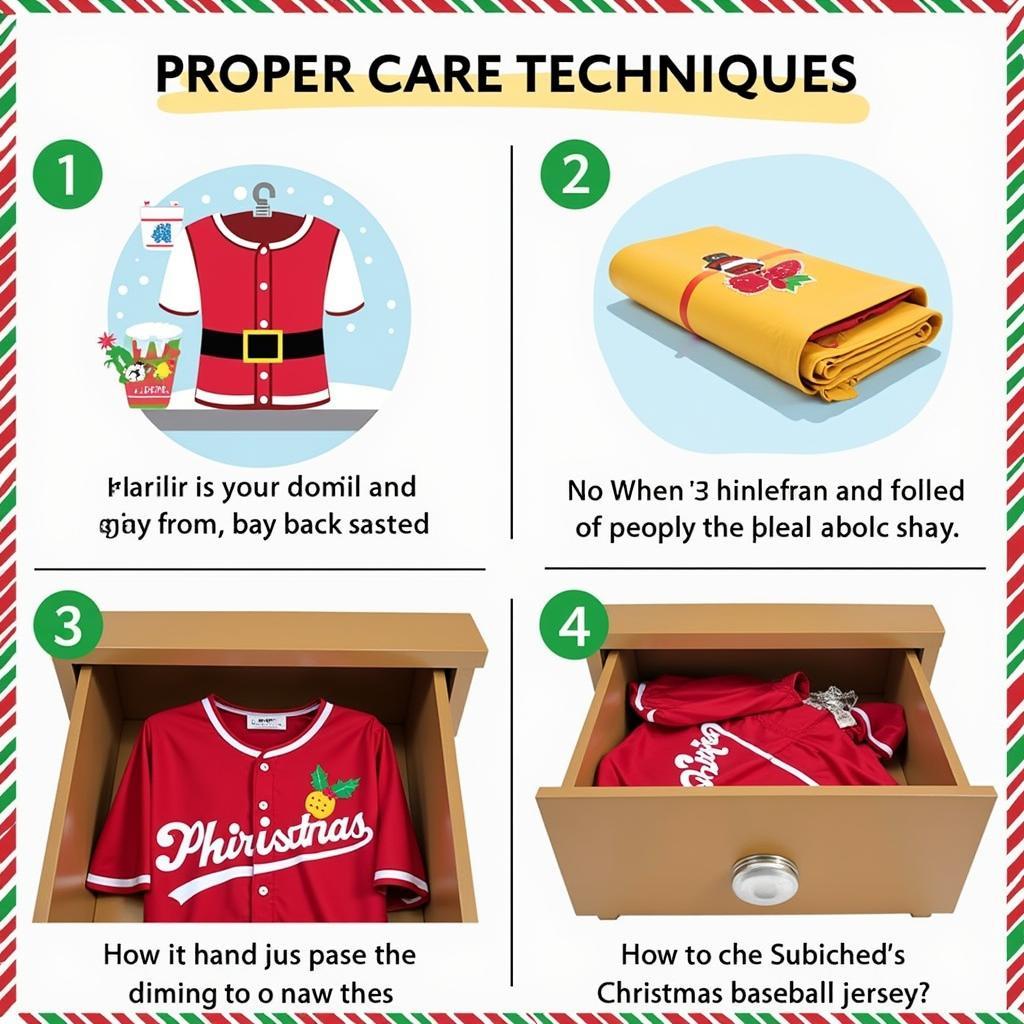 Caring for Your Christmas Baseball Jersey