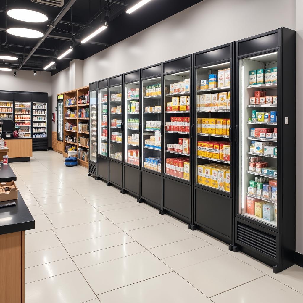 Strategic Placement of Cigarette Display Cabinets