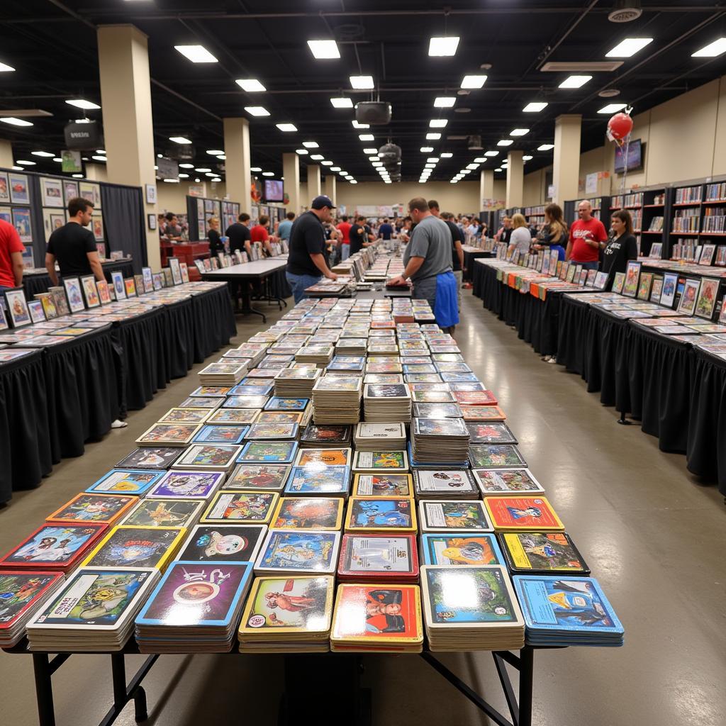 Vendors at the Cincy Card Show