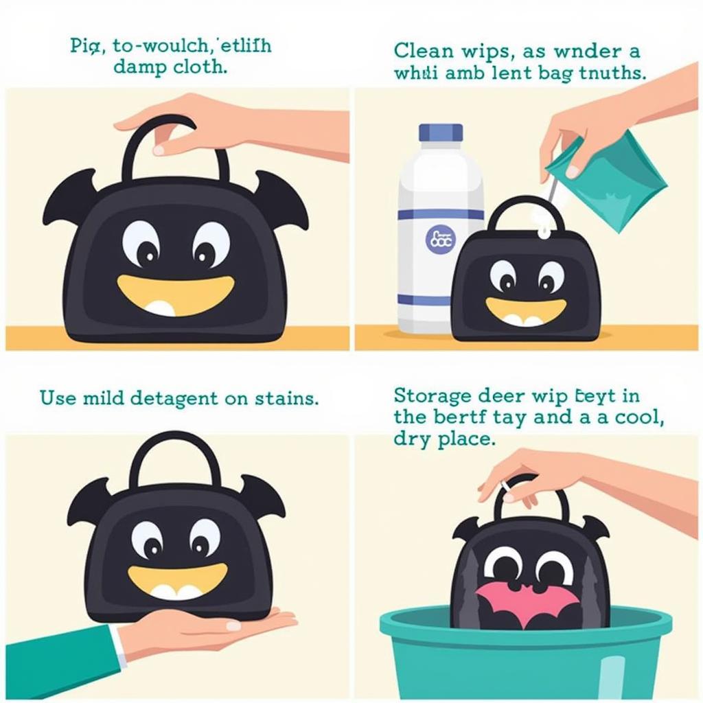 Cleaning and Storing Your Bat Lunch Bag