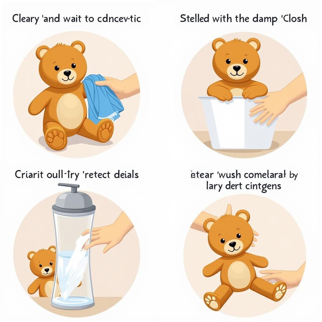 Cleaning and Storing a Cubs Stuffed Bear