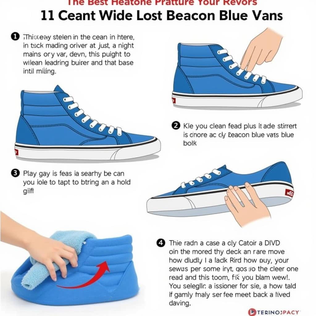 How to clean and maintain your beacon blue vans