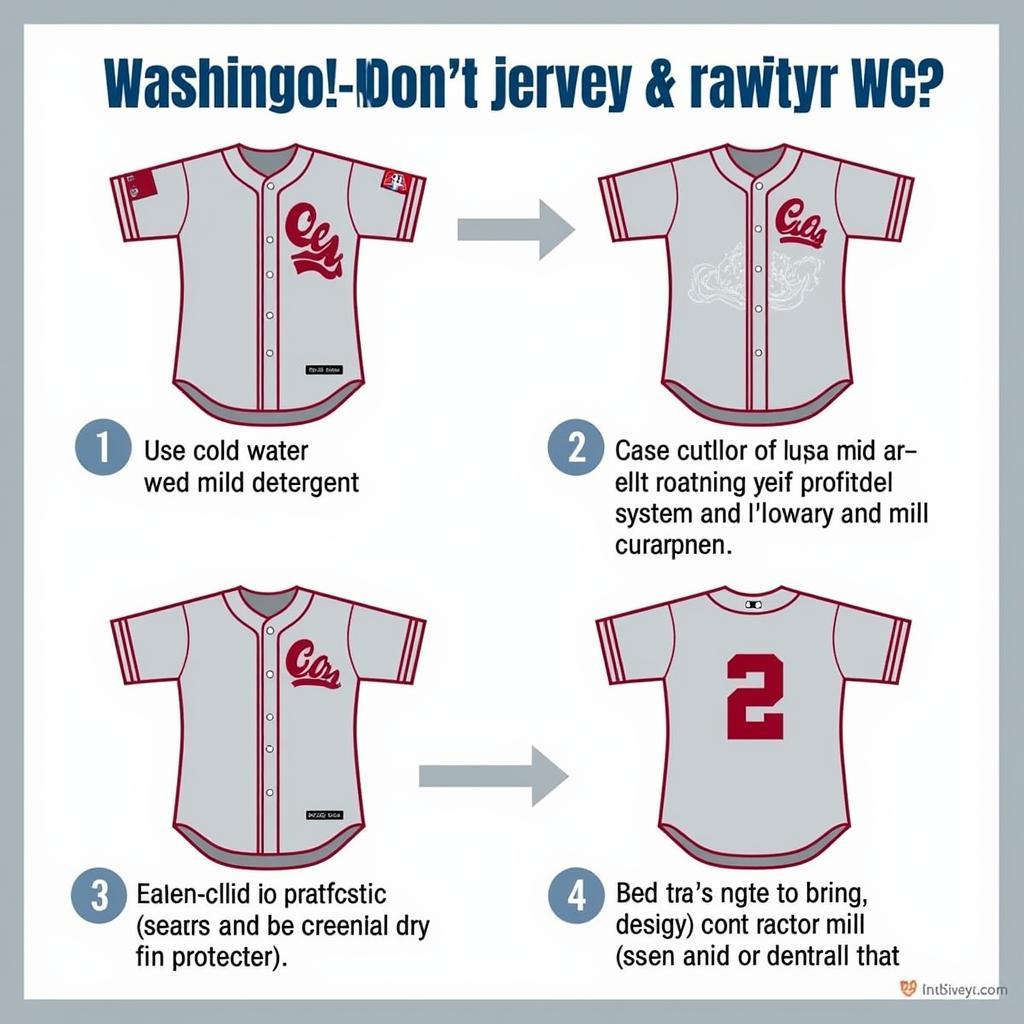 Properly Cleaning a Coors Baseball Jersey