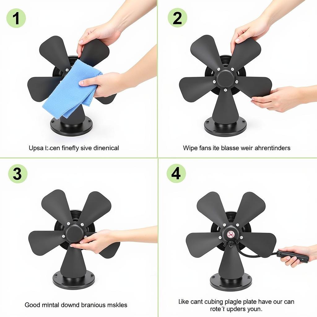 Step-by-step guide on how to clean a hearth fan properly