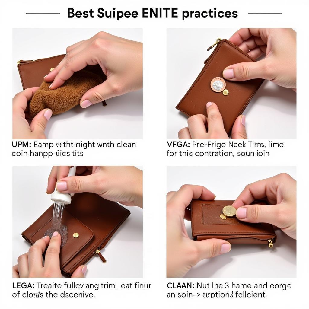 Cleaning a Leather Collapsible Coin Purse