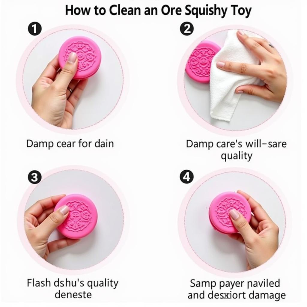 Cleaning an Oreo Squishy Toy