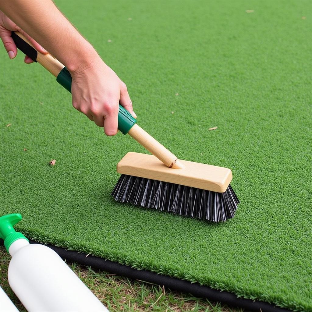 Cleaning and Maintaining Your Turf Batting Mat